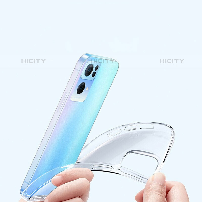 Etui Ultra Fine TPU Souple Transparente T15 pour Oppo Reno7 Pro 5G Clair Plus