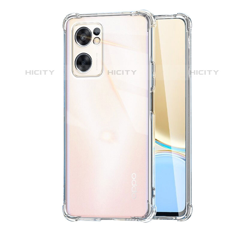 Etui Ultra Fine TPU Souple Transparente T15 pour Oppo Reno7 SE 5G Clair Plus