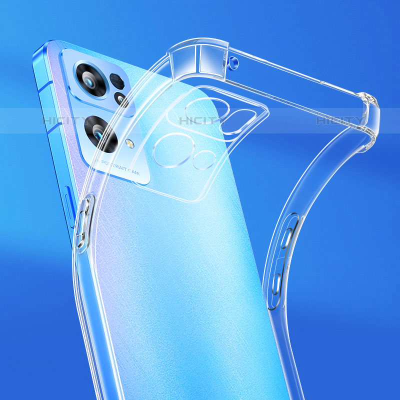 Etui Ultra Fine TPU Souple Transparente T16 pour Oppo Reno7 Pro 5G Clair Plus