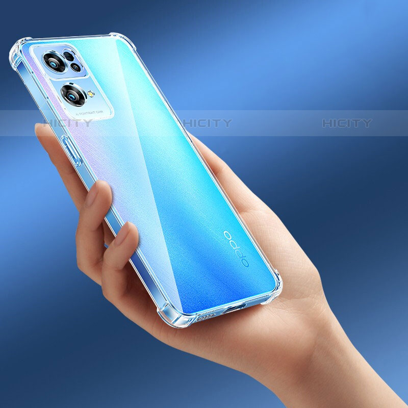 Etui Ultra Fine TPU Souple Transparente T16 pour Oppo Reno7 Pro 5G Clair Plus