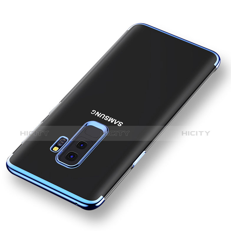 Etui Ultra Fine TPU Souple Transparente T16 pour Samsung Galaxy S9 Plus Bleu Plus