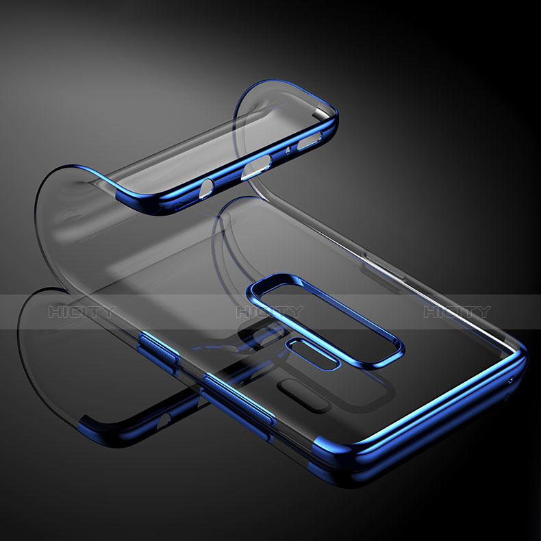 Etui Ultra Fine TPU Souple Transparente T16 pour Samsung Galaxy S9 Plus Bleu Plus