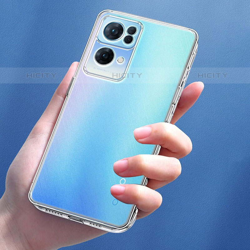 Etui Ultra Fine TPU Souple Transparente T17 pour Oppo Reno7 Pro 5G Clair Plus