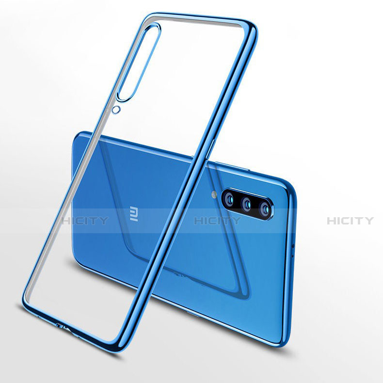 Etui Ultra Fine TPU Souple Transparente T17 pour Xiaomi Mi 9 Lite Bleu Plus