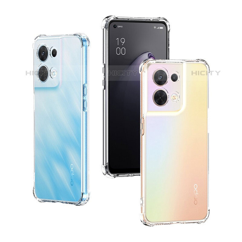 Etui Ultra Fine TPU Souple Transparente T18 pour Oppo Reno9 5G Clair Plus