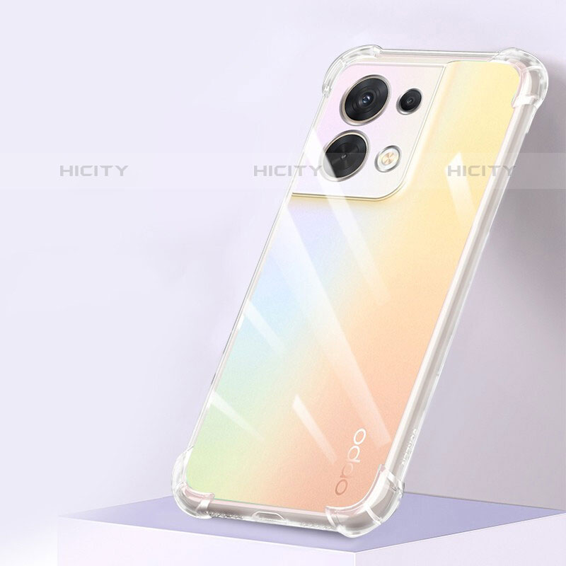 Etui Ultra Fine TPU Souple Transparente T18 pour Oppo Reno9 5G Clair Plus