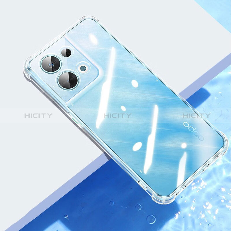 Etui Ultra Fine TPU Souple Transparente T18 pour Oppo Reno9 Pro+ Plus 5G Clair Plus