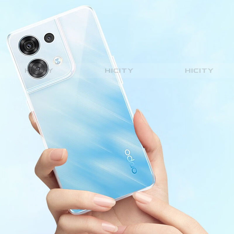 Etui Ultra Fine TPU Souple Transparente T19 pour Oppo Reno9 5G Clair Plus