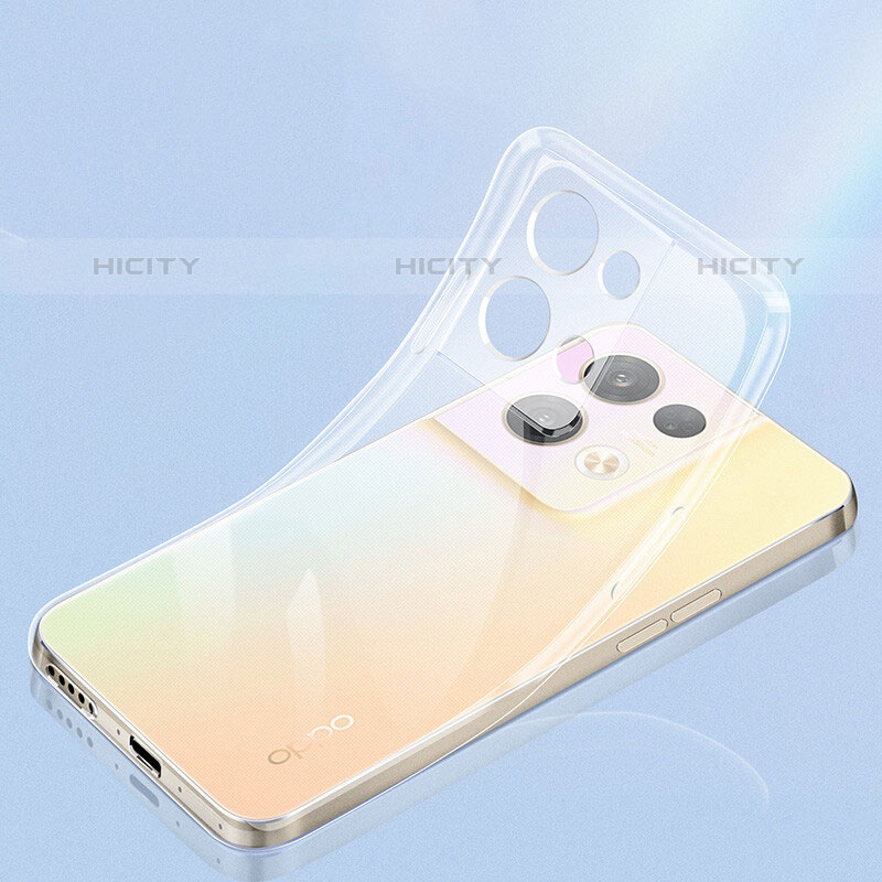 Etui Ultra Fine TPU Souple Transparente T19 pour Oppo Reno9 5G Clair Plus