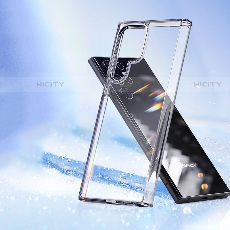 Etui Ultra Fine TPU Souple Transparente T20 pour Samsung Galaxy S21 Ultra 5G Clair Plus