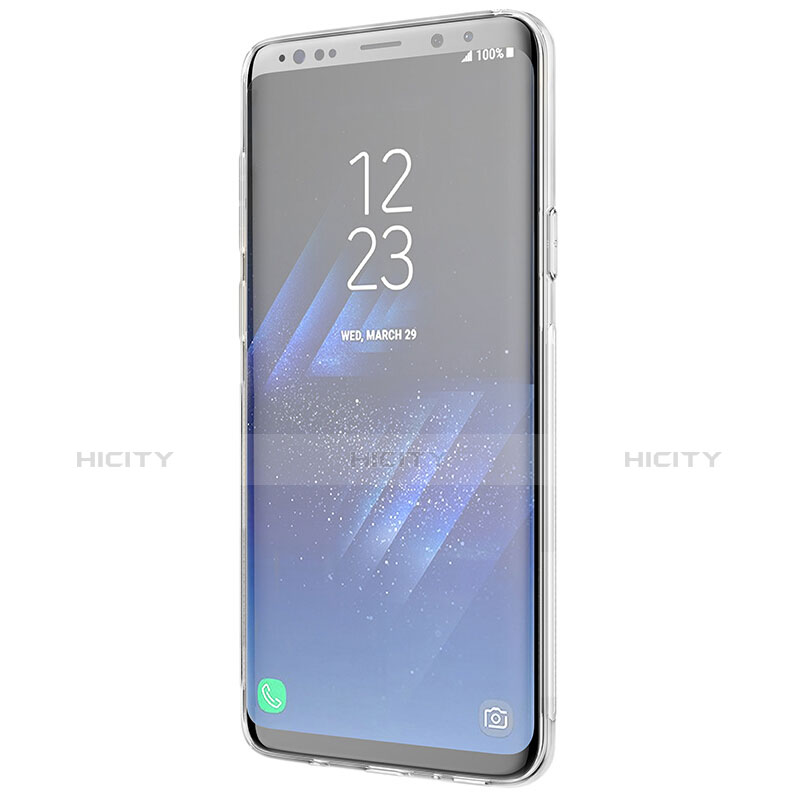 Etui Ultra Fine TPU Souple Transparente T20 pour Samsung Galaxy S9 Plus Blanc Plus