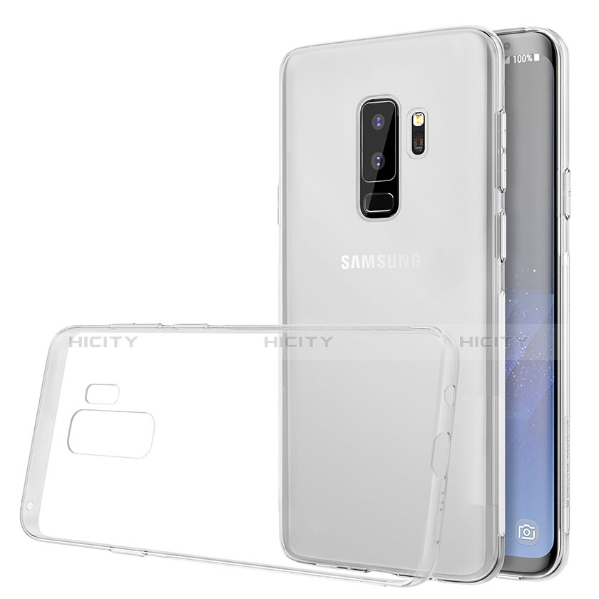 Etui Ultra Fine TPU Souple Transparente T20 pour Samsung Galaxy S9 Plus Blanc Plus