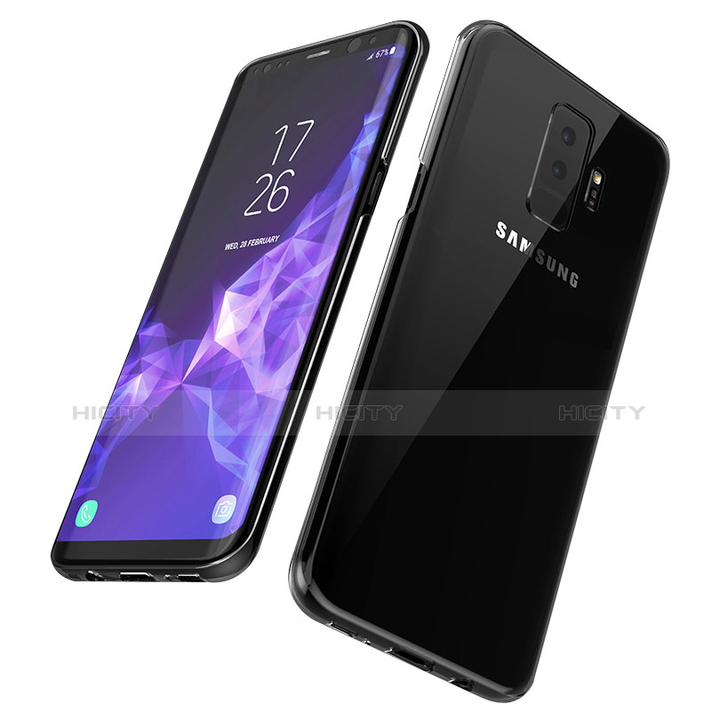 Etui Ultra Fine TPU Souple Transparente T23 pour Samsung Galaxy S9 Plus Blanc Plus