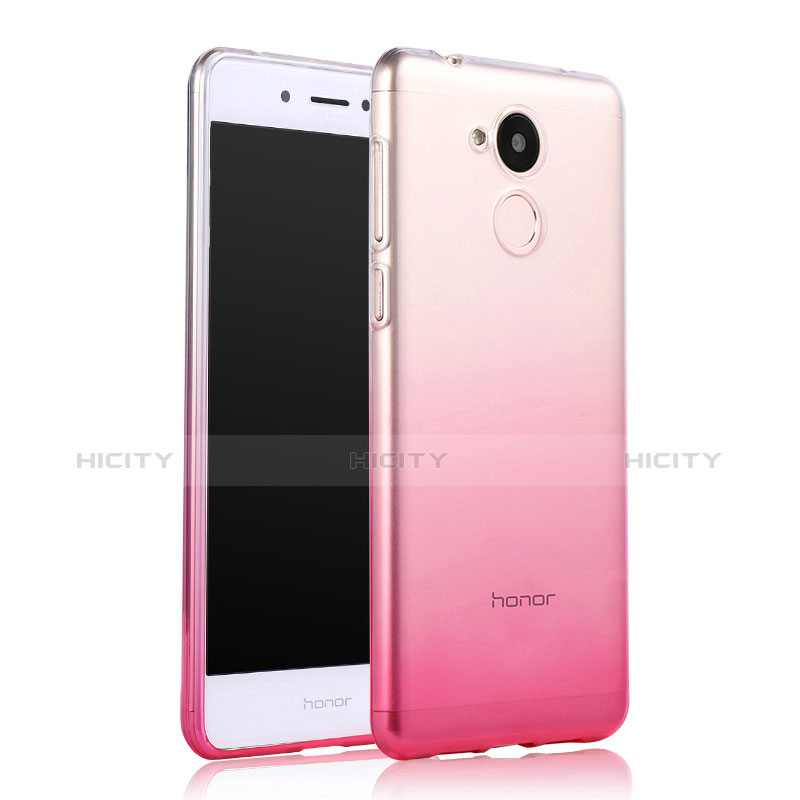 Etui Ultra Fine Transparente Souple Degrade pour Huawei Honor 6A Rose Plus