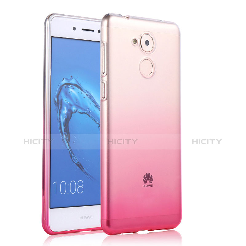 Etui Ultra Fine Transparente Souple Degrade pour Huawei Honor 6C Rose Plus