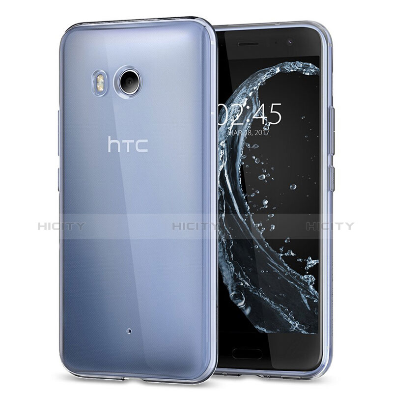 Etui Ultra Slim Silicone Souple Transparente pour HTC U11 Clair Plus