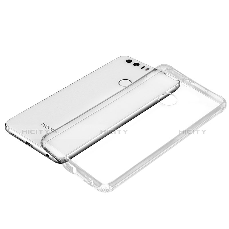 Etui Ultra Slim Silicone Souple Transparente pour Huawei Honor 8 Clair Plus