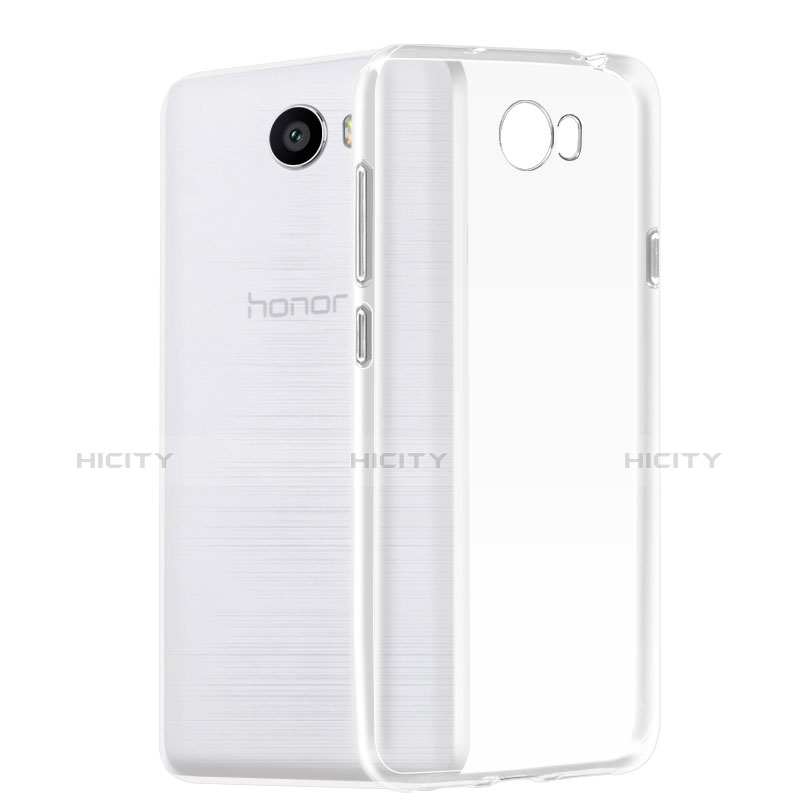 Etui Ultra Slim Silicone Souple Transparente pour Huawei Honor Play 5 Clair Plus