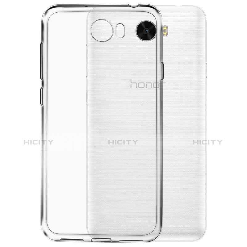 Etui Ultra Slim Silicone Souple Transparente pour Huawei Honor Play 5 Clair Plus