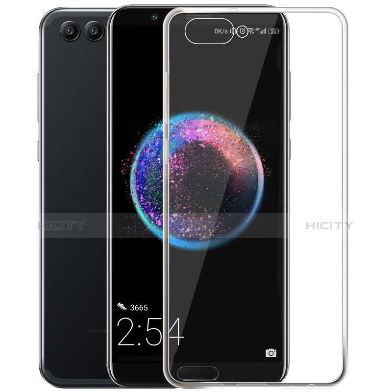 Etui Ultra Slim Silicone Souple Transparente pour Huawei Honor V10 Clair Plus