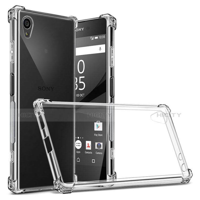 Etui Ultra Slim Silicone Souple Transparente pour Sony Xperia XA1 Plus Clair Plus