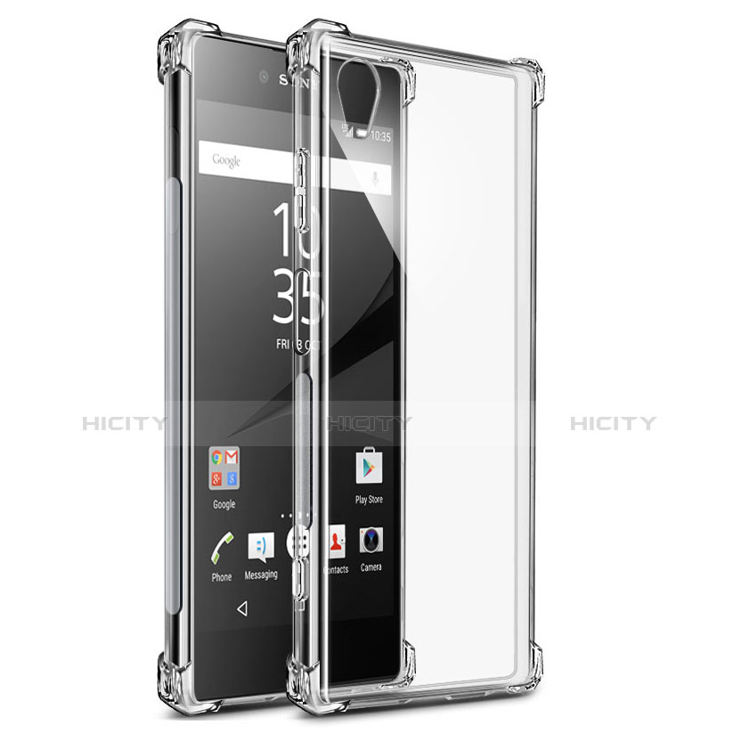 Etui Ultra Slim Silicone Souple Transparente pour Sony Xperia XA1 Plus Clair Plus