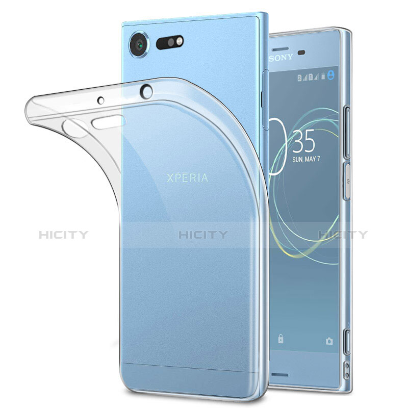 Etui Ultra Slim Silicone Souple Transparente pour Sony Xperia XZ Premium Clair Plus