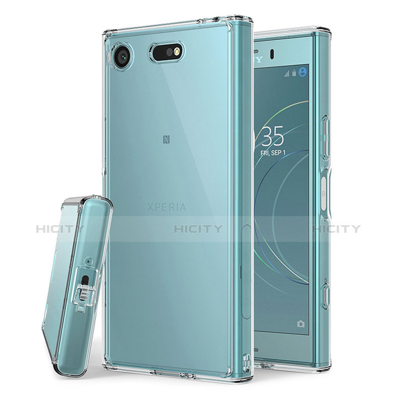 Etui Ultra Slim Silicone Souple Transparente pour Sony Xperia XZ1 Compact Clair Plus