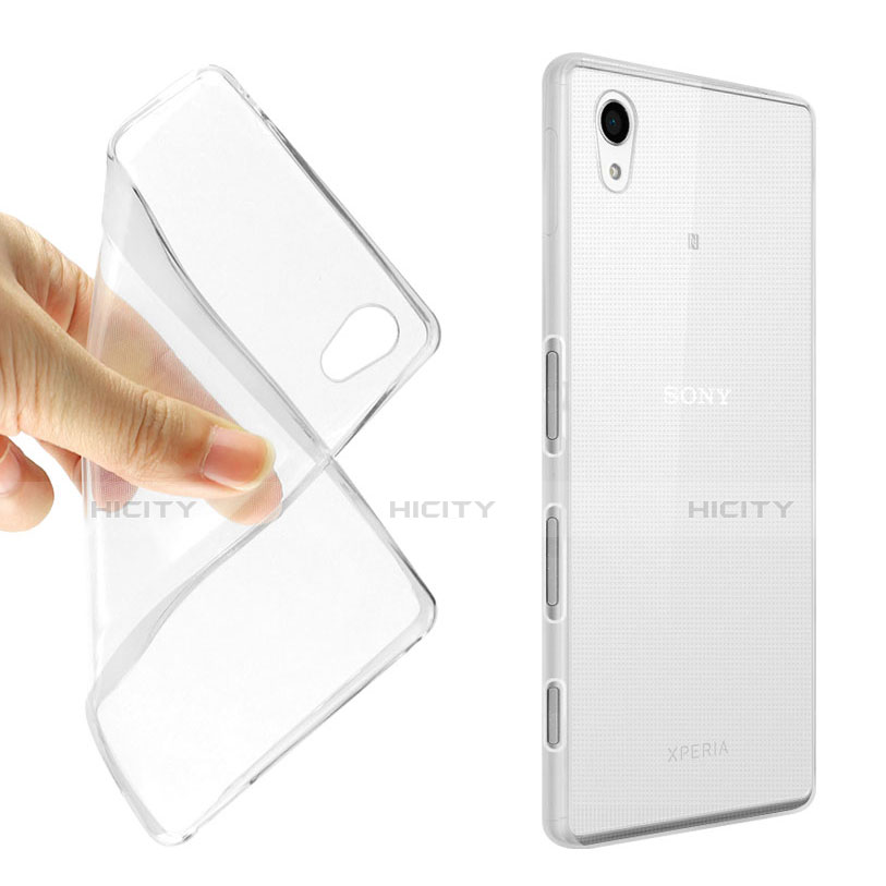 Etui Ultra Slim Silicone Souple Transparente pour Sony Xperia Z5 Clair Plus