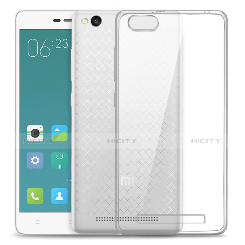 Etui Ultra Slim Silicone Souple Transparente pour Xiaomi Redmi 3 Clair Plus