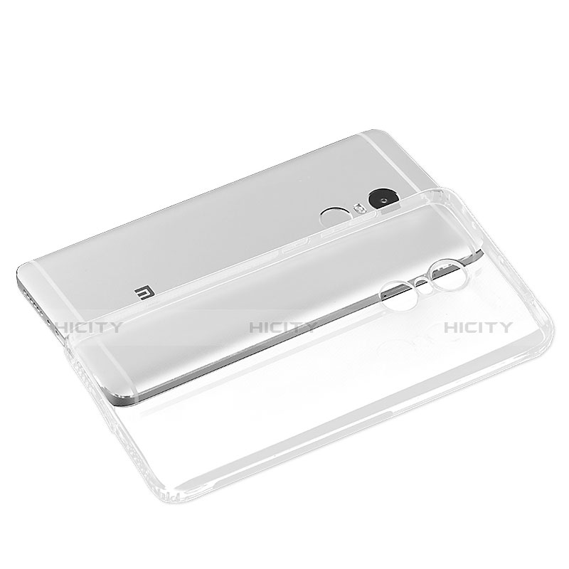 Etui Ultra Slim Silicone Souple Transparente pour Xiaomi Redmi Note 4X High Edition Clair Plus