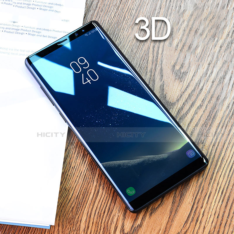 Film 3D Verre Trempe Protecteur d'Ecran pour Samsung Galaxy Note 8 Duos N950F Clair Plus