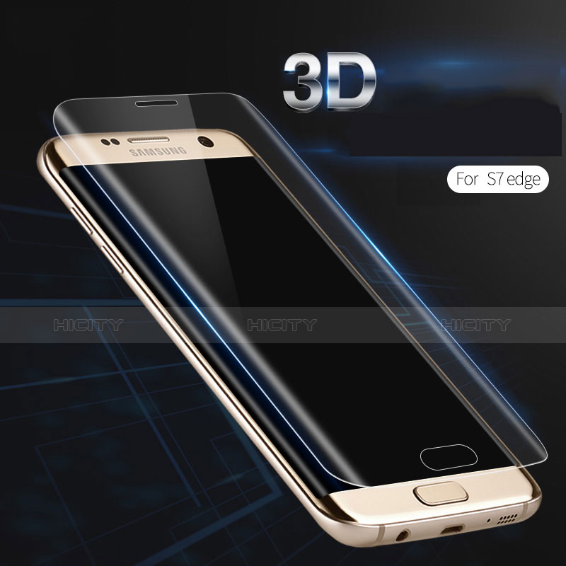 Film 3D Verre Trempe Protecteur d'Ecran pour Samsung Galaxy S7 Edge G935F Clair Plus