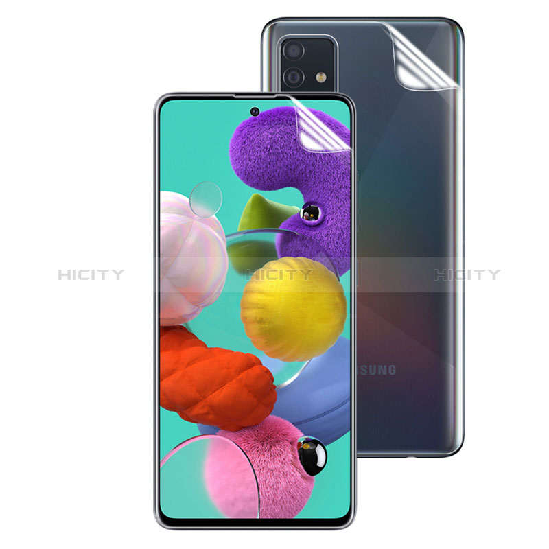 Film Protecteur d'Ecran Avant et Arriere pour Samsung Galaxy M40S Clair Plus