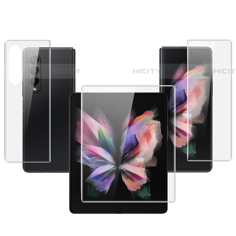 Film Protecteur d'Ecran Avant et Arriere pour Samsung Galaxy Z Fold4 5G Clair Plus