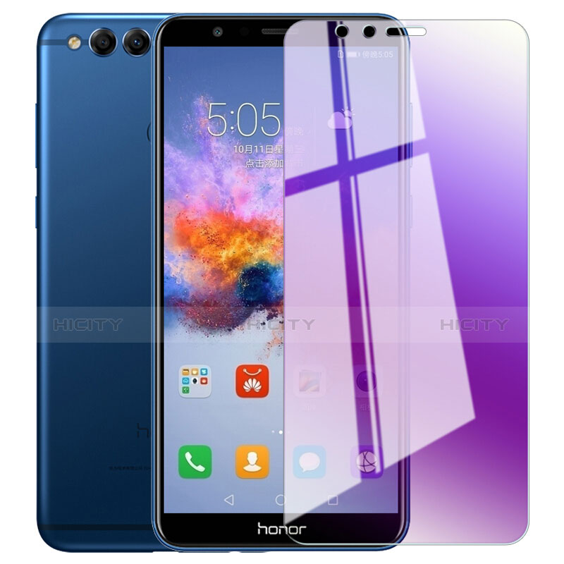 Film Protecteur d'Ecran Verre Trempe Anti-Lumiere Bleue B01 pour Huawei Honor 7X Clair Plus