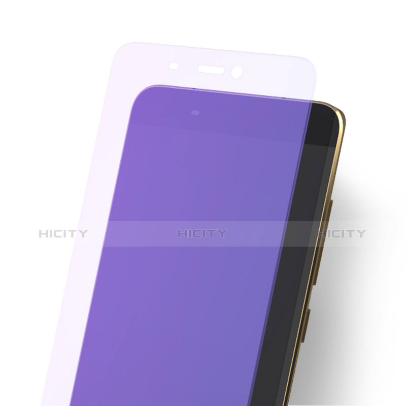 Film Protecteur d'Ecran Verre Trempe Anti-Lumiere Bleue B01 pour Xiaomi Mi 5 Bleu Plus