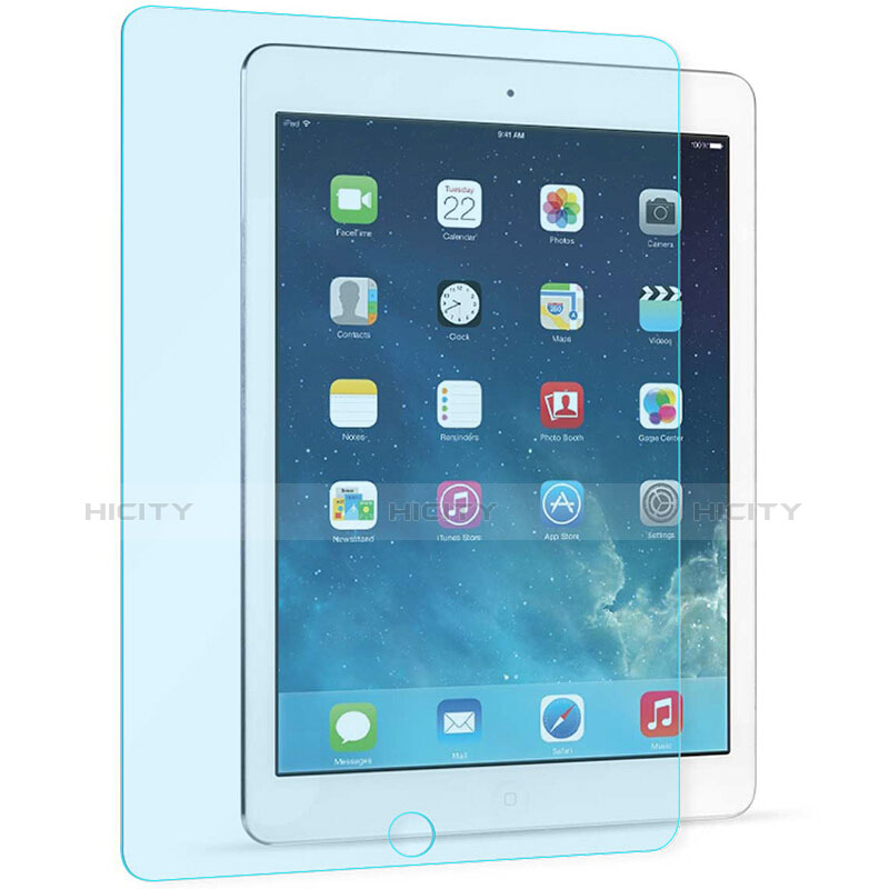 Film Protecteur d'Ecran Verre Trempe Anti-Lumiere Bleue F02 pour Apple iPad Pro 9.7 Bleu Plus