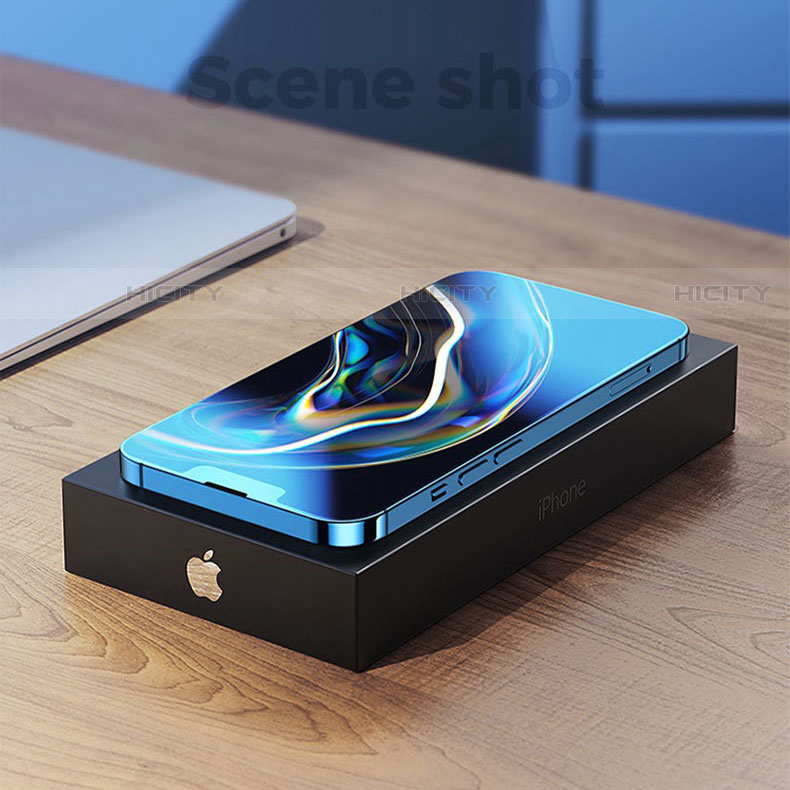 Film Protecteur d'Ecran Verre Trempe Anti-Lumiere Bleue pour Apple iPhone 15 Pro Clair Plus