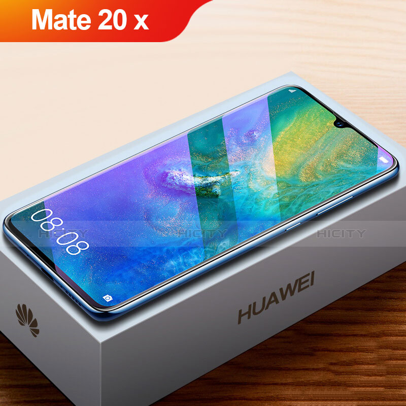 Film Protecteur d'Ecran Verre Trempe Anti-Lumiere Bleue pour Huawei Mate 20 X Clair Plus