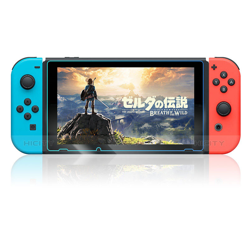 Film Protecteur d'Ecran Verre Trempe Anti-Lumiere Bleue pour Nintendo Switch Clair Plus