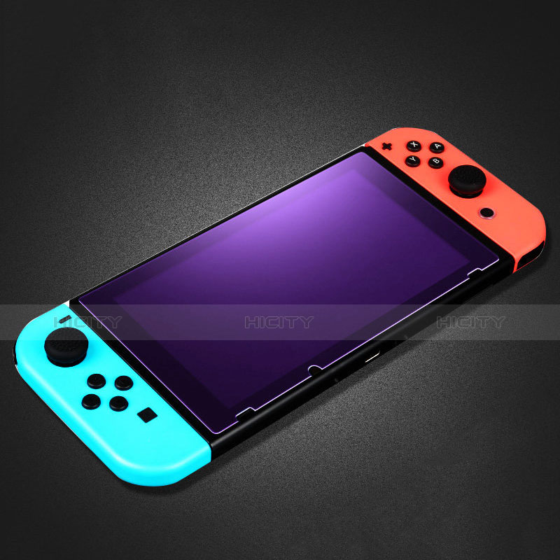 Film Protecteur d'Ecran Verre Trempe Anti-Lumiere Bleue pour Nintendo Switch Clair Plus