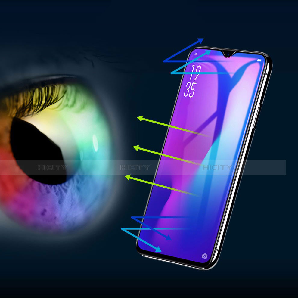 Film Protecteur d'Ecran Verre Trempe Anti-Lumiere Bleue pour Oppo Reno Z Clair Plus