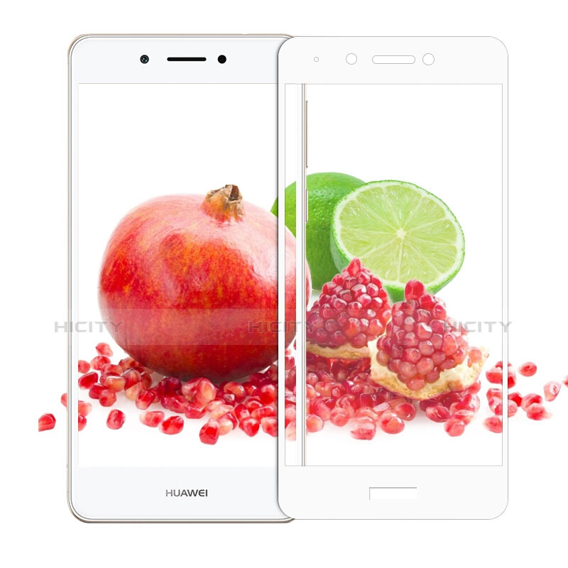 Film Protecteur d'Ecran Verre Trempe Integrale F02 pour Huawei Honor 6C Blanc Plus