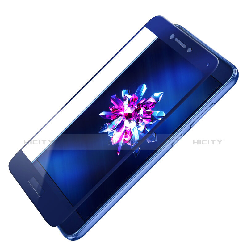 Film Protecteur d'Ecran Verre Trempe Integrale F02 pour Huawei Honor 8 Lite Bleu Plus