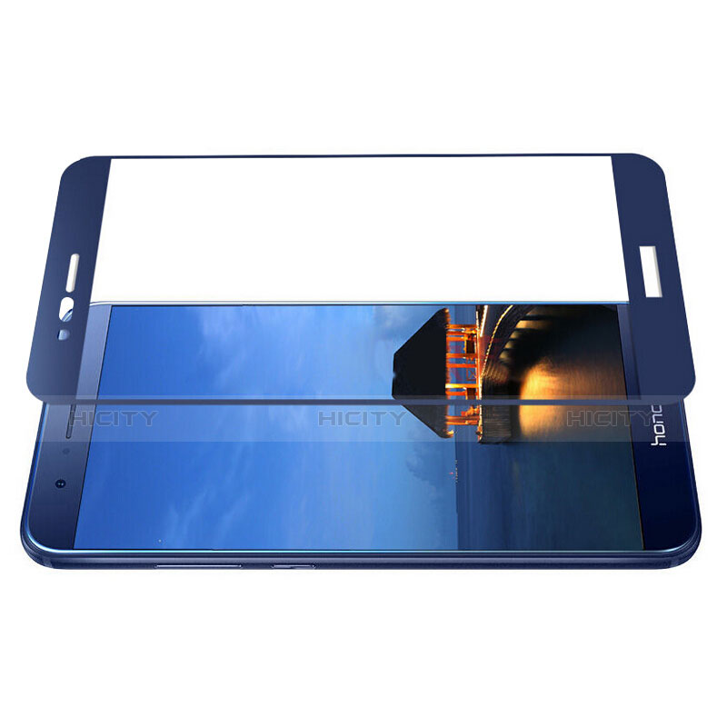 Film Protecteur d'Ecran Verre Trempe Integrale F02 pour Huawei Honor 8 Pro Bleu Plus