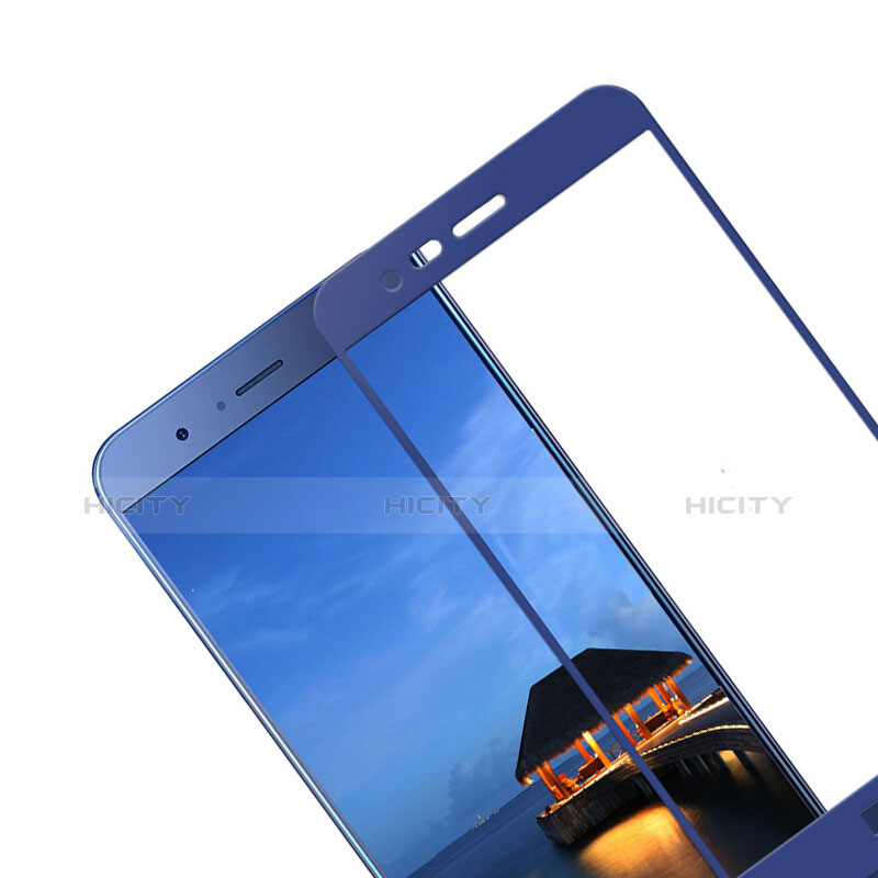 Film Protecteur d'Ecran Verre Trempe Integrale F02 pour Huawei Honor 8 Pro Bleu Plus