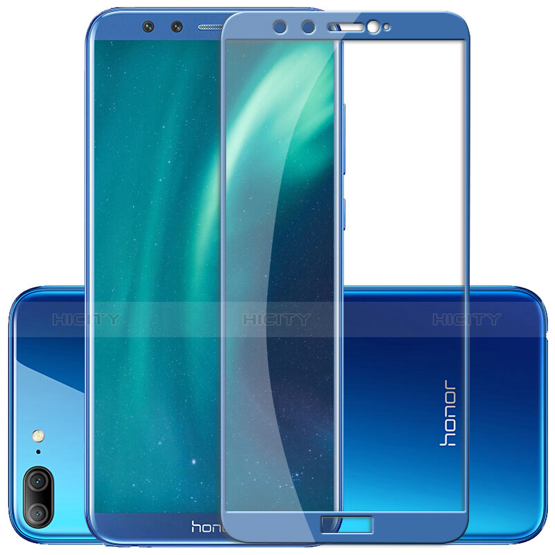 Film Protecteur d'Ecran Verre Trempe Integrale F02 pour Huawei Honor 9 Lite Bleu Plus