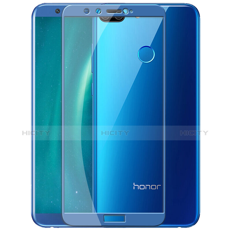 Film Protecteur d'Ecran Verre Trempe Integrale F02 pour Huawei Honor 9 Lite Bleu Plus