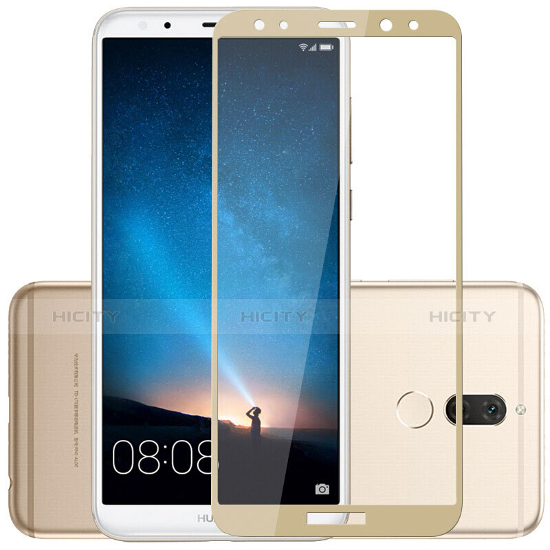 Film Protecteur d'Ecran Verre Trempe Integrale F02 pour Huawei Mate 10 Lite Or Plus